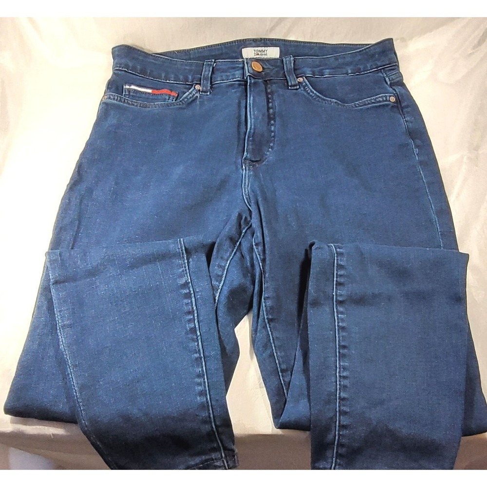 Tommy Hilfiger Women's Sylvia High Rise Super Skinny Jeans - Size 8, 29"W